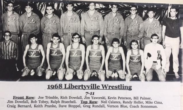 1968 Libertyville Wrestling