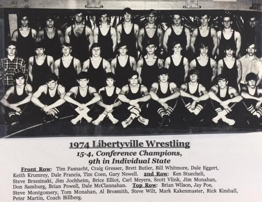 1974 Libertyville Wrestling