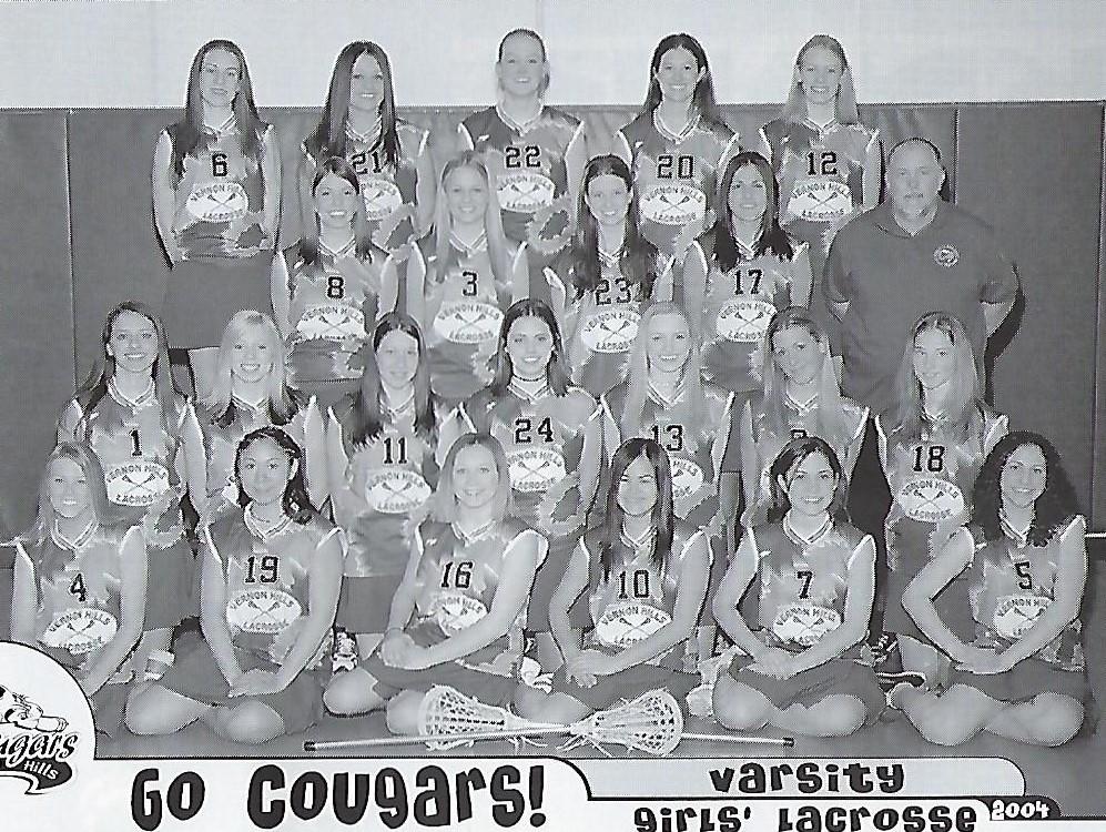 2004 VHHS Girls Lacrosse Varsity