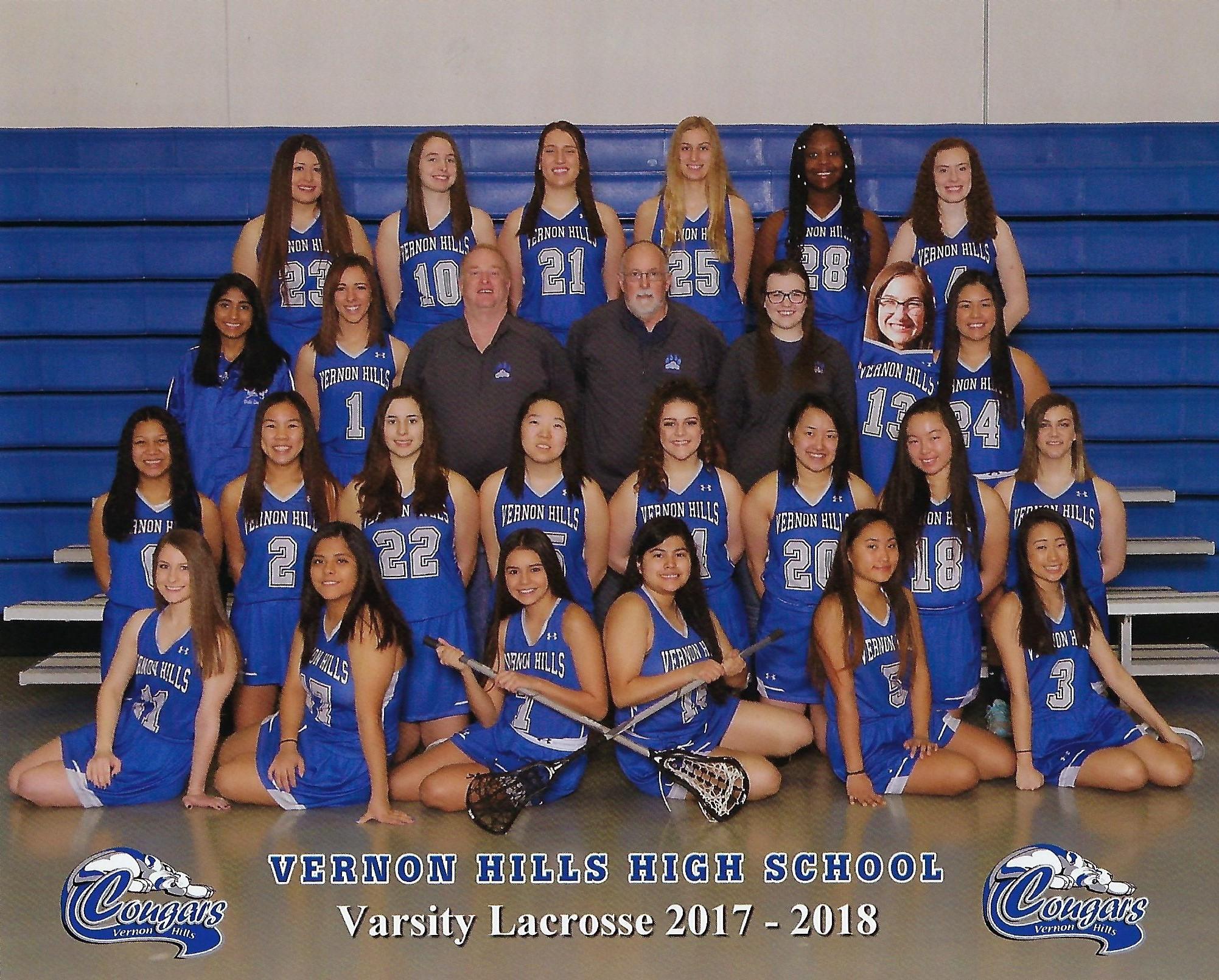 2018 VHHS Girls Lacrosse Varsity