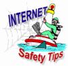 Internet safety tips logo