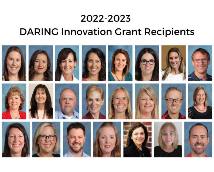 Image of 2022-2023 DARING Innovation Grant Recipients
