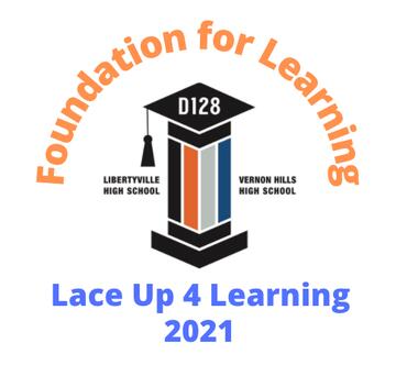 Logo for Virtual Lace Up 4 Learning - 5K Walk, Run, Bike, Swim, Hike Race