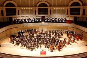 LHS Choirs at Symphony Center in Chicago