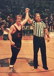 1991 Most Valuable Wrestler Mike Baumann