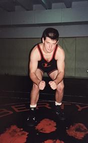 1996 Most Valuable Wrestler Brian Laughlin