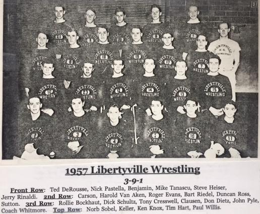 1957 Libertyville Wrestling