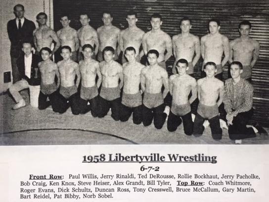 1958 Libertyville Wrestling