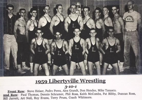 1959 Libertyville Wrestling