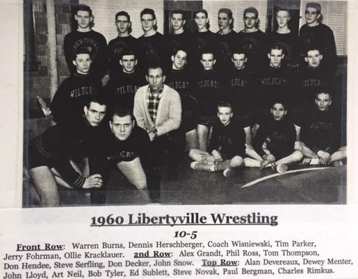 1960 Libertyville Wrestling
