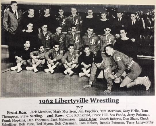 1962 Libertyville Wrestling