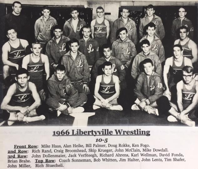 1966 Libertyville Wrestling