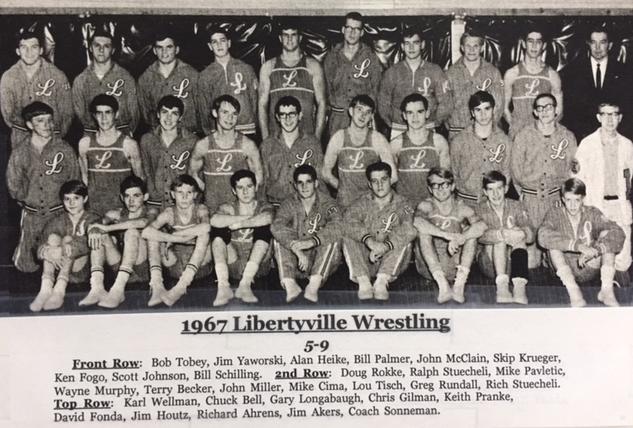 1967 Libertyville Wrestling