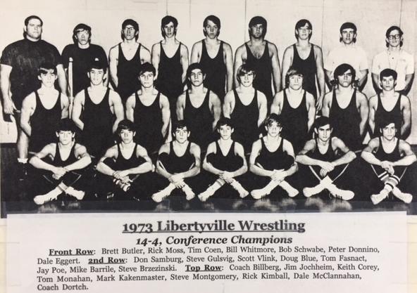 1973 Libertyville Wrestling