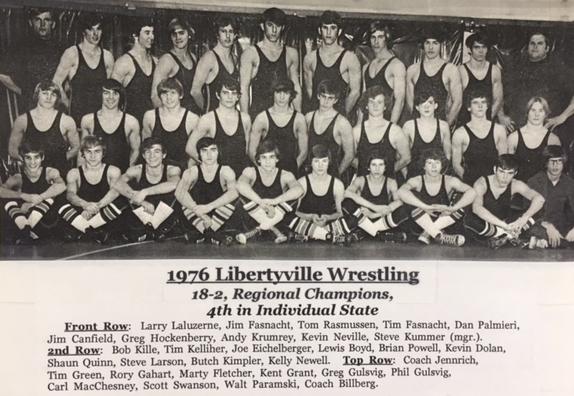 1976 Libertyville Wrestling