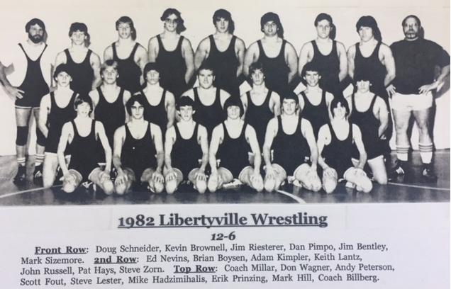 1982 Libertyville Wrestling
