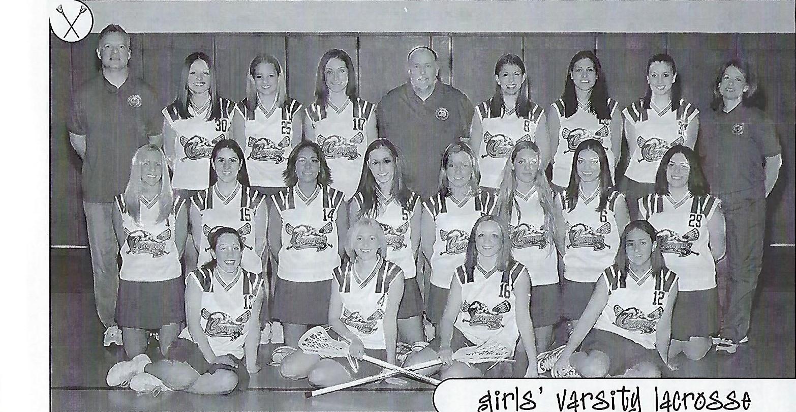 2003 VHHS Girls Lacrosse Varsity
