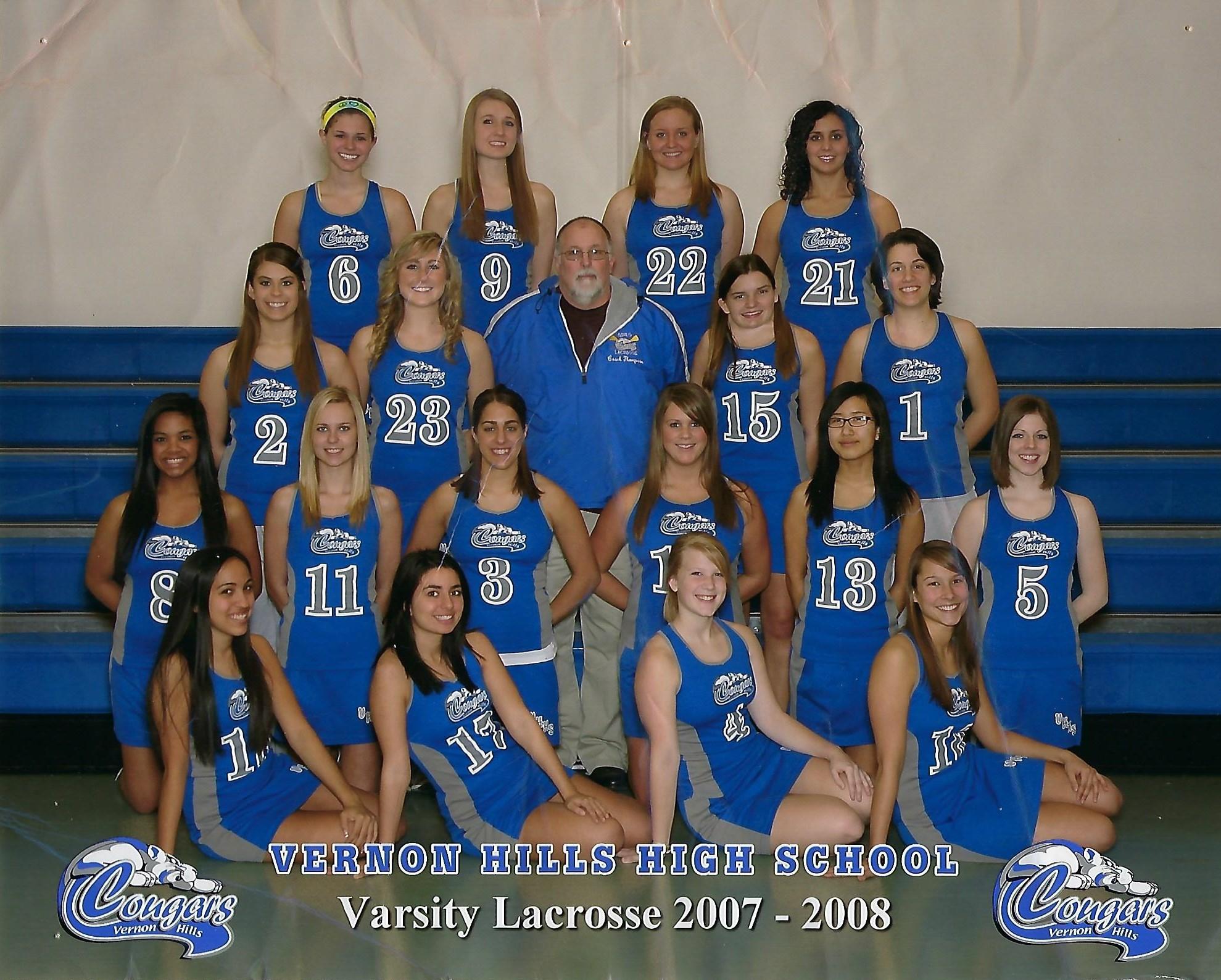 2008 VHHS Girls Lacrosse Varsity