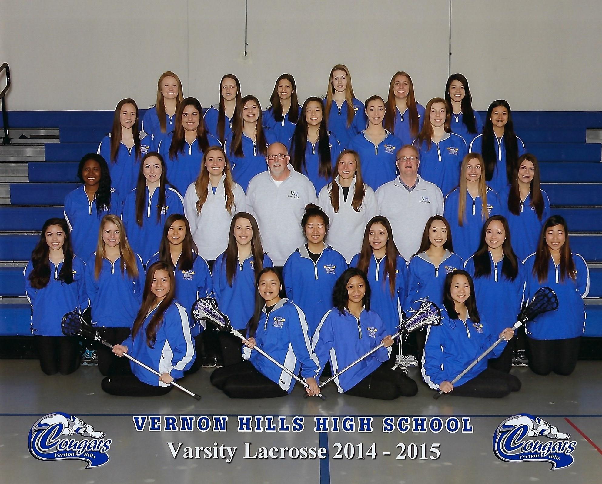 2015 VHHS Girls' Lacrosse Varsity