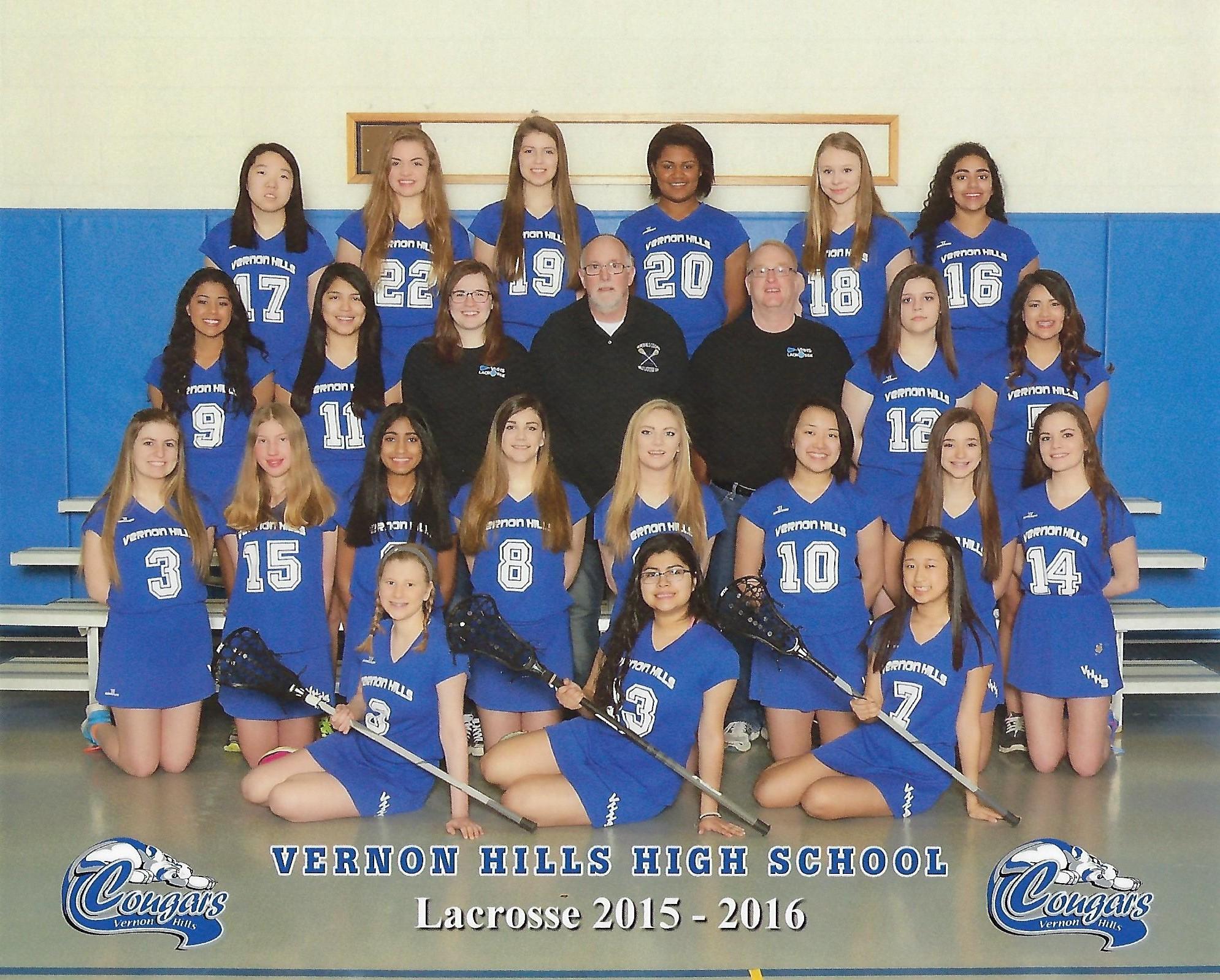 2016 VHHS Girls Lacrosse JV