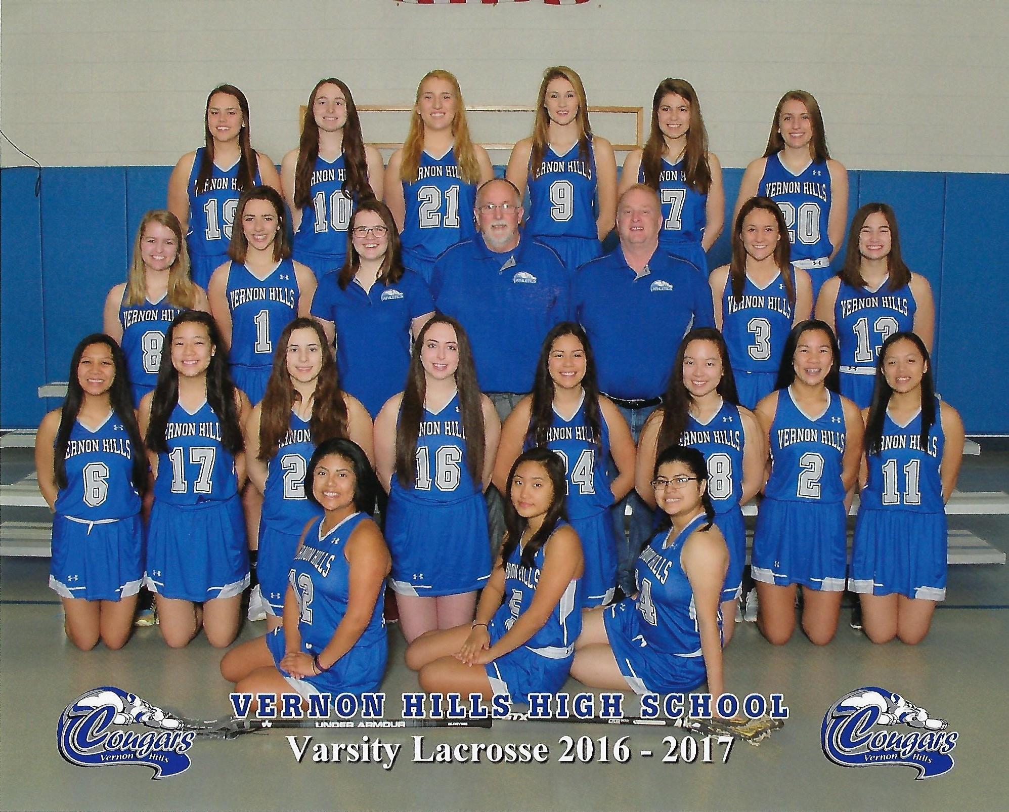 2017 VHHS Girls Lacrosse Varsity