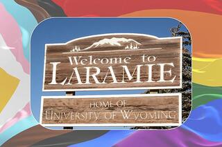 Laramie Wyoming Sign