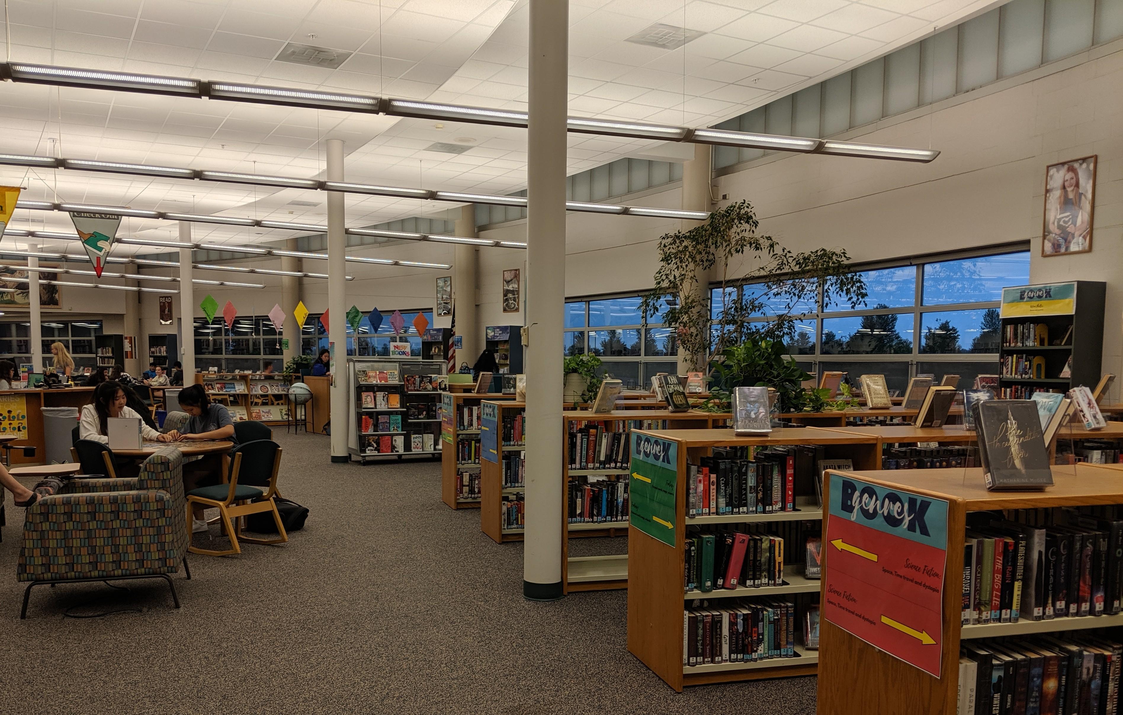 View of the Library Media Center