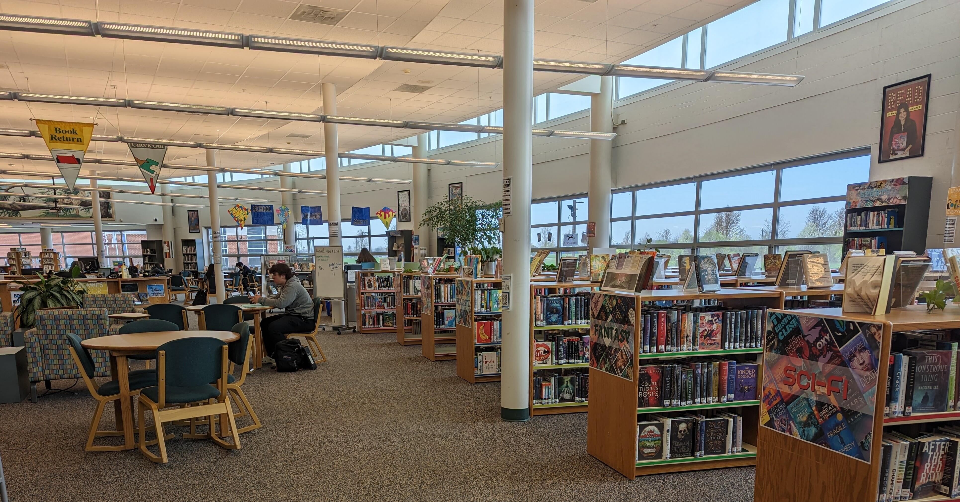 View of the Library Media Center